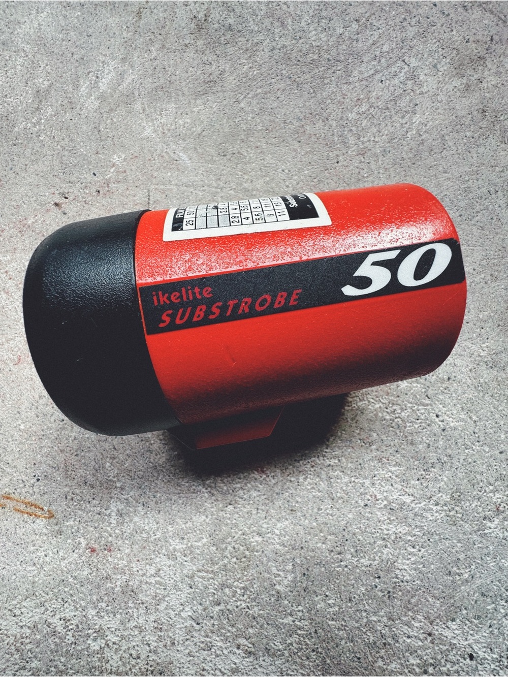Ike lite Substrobe 50 Vintage Underwater Camera Flash Strobe